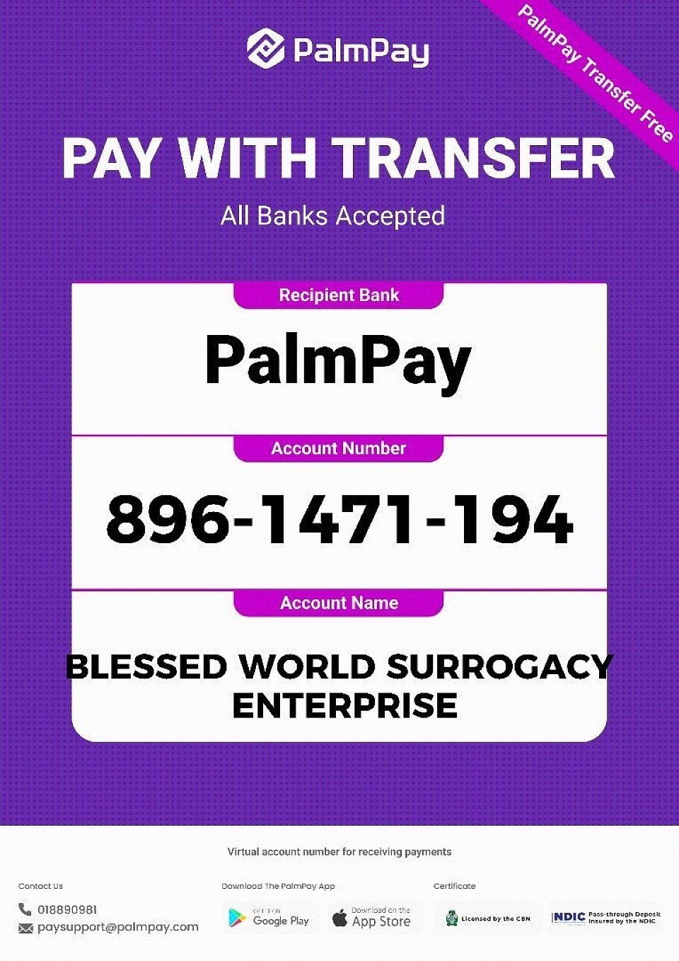 BLESSED WORLD 🌎 SURROGACY ENTERPRISE