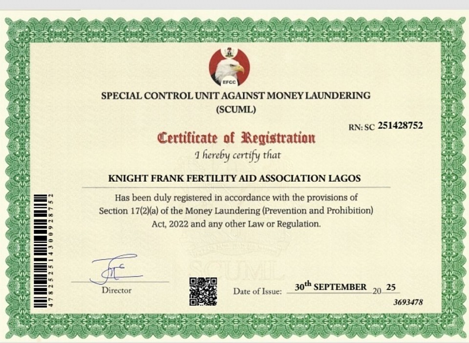 ASAN /KFFAAL SCUML CERTIFICATION